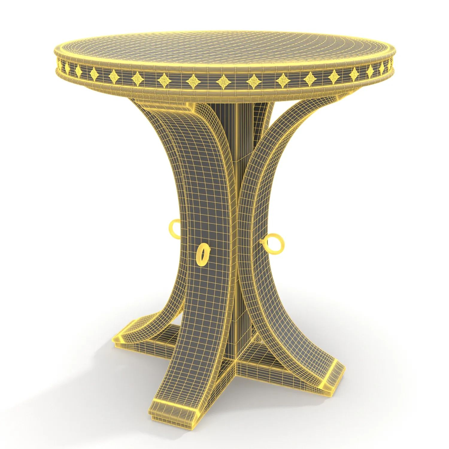 Sanctuary French 75 Champagne Table PBR 3D Model_07